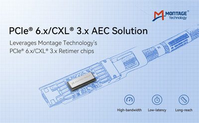 瀾起科技發佈PCIe® 6.x/CXL® 3.x AEC解決方案,賦能新一代數據中心高效互連