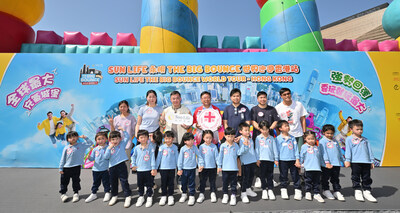 「Sun Life永明 The Big Bounce 世界巡迴香港站」正式揭幕