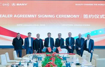 三一海工與CEA在澳大利亞締結伸縮臂叉裝車及物料搬運戰略合作