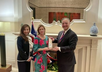 北市英僑商務協會歡迎 Ruth Bradley-Jone代表擔任官方資助人