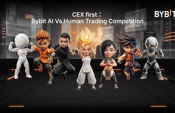 Bybit推出業界首場AI與人類對決的1v1實盤交易賽，並啟動機構場招募