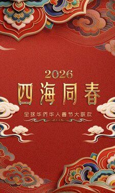 CCTV4《2026年「四海同春」全球華僑華人春節大聯歡》情滿四海 全球僑胞雲端團圓