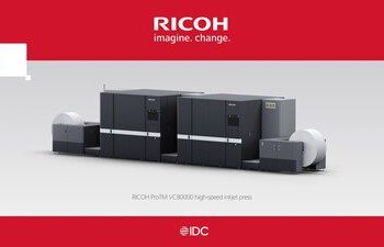 理光第三度於 IDC MarketScape「全球高速噴墨」評比中獲評為領導者