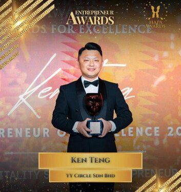 YY Group東南亞區域總監Ken Teng斬獲「HAPA酒店服務業企業家獎」