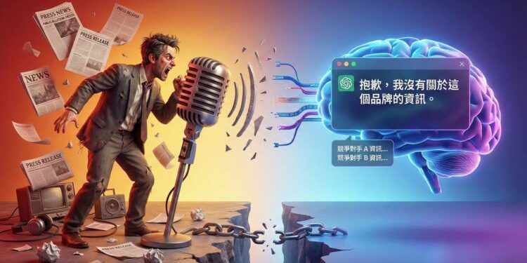 當 AI 搜尋讀不懂你的品牌:公關危機的新戰場 傳統預算是否正在打水漂?