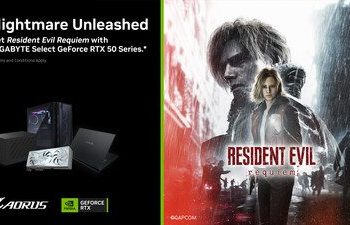 技嘉攜手 NVIDIA 推出《Resident Evil™ Requiem》遊戲套裝 強化沉浸遊戲體驗