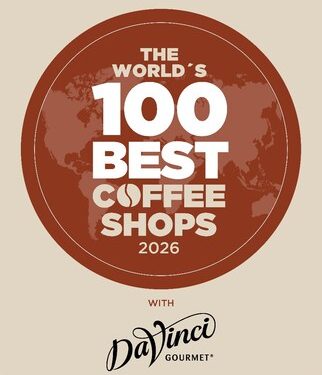DaVinci Gourmet冠名「2026全球百佳咖啡店」評選 結果將在馬德里揭曉