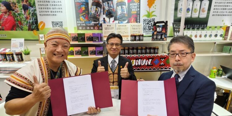 原民會率團參展FOODEX JAPAN 原民品牌首日簽署合作備忘錄 日市場高度關注