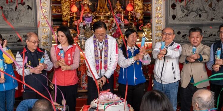 土地公文化館9周年館慶登場 張市長：推動土地公文化走向國際