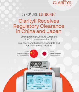 Cynosure Lutronic旗下Clarity II™獲中日雙重監管批准 — 強化其在亞太醫美設備市場的競爭力