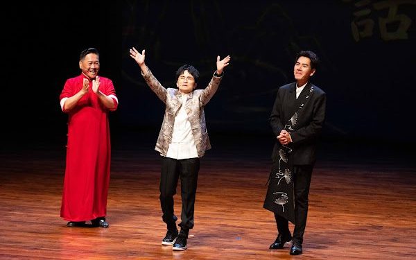 唐從聖驚喜亂入 合體王傳一、朱德剛組脫口秀即興演出「三劍客」