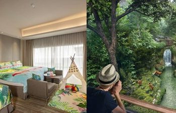 新加坡濱海賓樂雅酒店推出「一站式家庭探險之旅」：含野生動物主題客房、早餐及景點門票