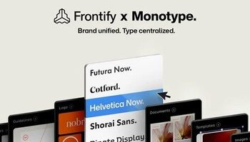 Monotype Fonts 正式整合進品牌管理平台 Frontify，重新定義品牌字體體驗—-更流暢、更合規、更具規模化潛力