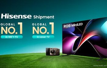 海信蟬聯2025年全球百吋以上電視、激光電視出貨量雙榜首