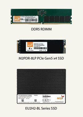 博帝科技於 Embedded World 2026 展示 ACPI 工業級 PCIe Gen5 SSD 與 DDR5 RDIMM 解決方案