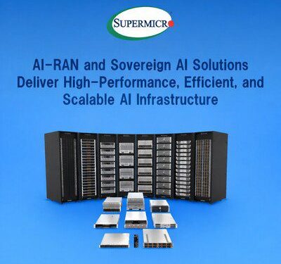 Supermicro 加強支援人工智能無線接入網絡及主權人工智能方案,旨在提供高效能、高效益且可擴展的人工智能基建