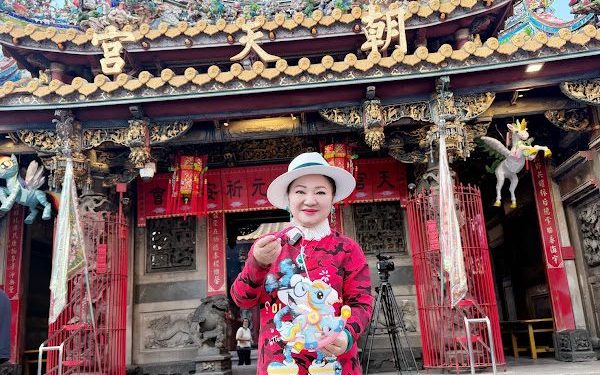 白冰冰廟會邀約不斷 大方分享「與媽祖同行」幸運神蹟