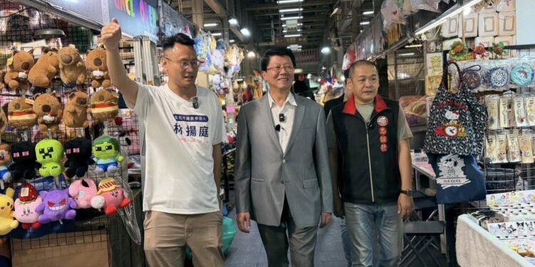 謝龍介力挺林揚庭 讚士林夜市蚵仔煎 樂透中頭獎將捐公益