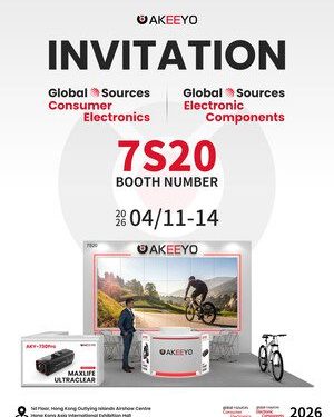 AKEEYO 於 2026 香港環球資源電子消費品展覽會正式亮相 展出 AKY-NV-X2、AKY-710 Lite 及 AKY-730 Pro