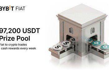 Bybit推出法幣兌加密貨幣狂歡活動：新用戶每週可瓜分97200 USDT獎池