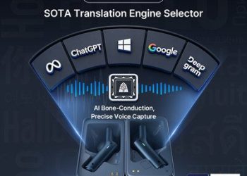 時空壺攜屢獲殊榮的W4 AI翻譯耳機亮相GITEX Asia 2026