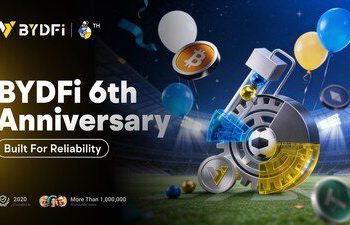 BYDFi以可靠性為基石，開啟為期一月的六週年慶典