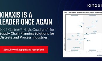 Kinaxis 獲得 2026 年 Gartner 魔力象限報告評選為供應鏈規劃領導者