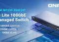 QNAP 發表新款 L3 Lite 網管型 100GbE 交換器 QSW-M7230-2X4F24T，支援 MC-LAG 與 AVoIP