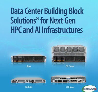 Supermicro 運用 Arm 架構平台及 OCP 系統，為新一代 AI 基建拓展 Data Center Building Block Solutions® 的靈活佈局