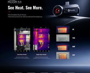 高德智感發佈 MobIR 3.0手機紅外熱像儀，讓智能手機變身專業級紅外熱成像儀