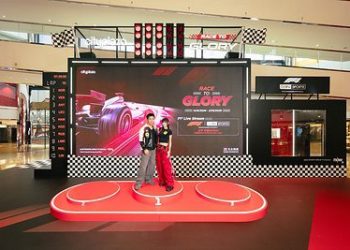 太古城中心聯同beIN SPORTS呈獻、Now TV全力支持逾3米高巨型屏幕同步直播F1暑休後回歸四站主賽事，打造《RACE TO GLORY》沉浸式方程式賽車旅程