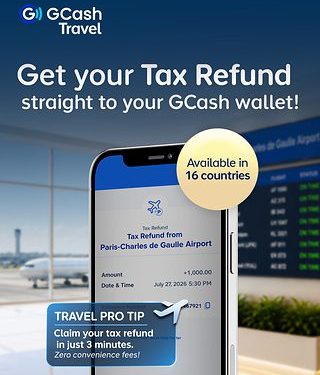 GCash助力用戶在16個國家享受即時數字退稅服務