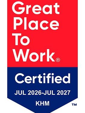 金界娛樂城於2026年再度榮獲Great Place To Work®認證™,並取得高達97%的卓越信任指數™評分