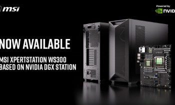 MSI XpertStation WS300搭載NVIDIA DGX Station架構正式出貨