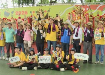 影音/大溪大禧熱鬧揭幕!32社頭齊聚展演 北管樂音傳承百年關聖帝君文化