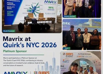 Mavrix 於 Quirk’s New York 強調可信人類證據在 AI 時代的重要性