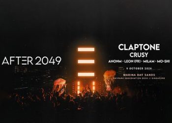 AFTER 2049官宣重磅嘉賓Claptone與Crusy，助陣新加坡F1大獎賽週末啟幕